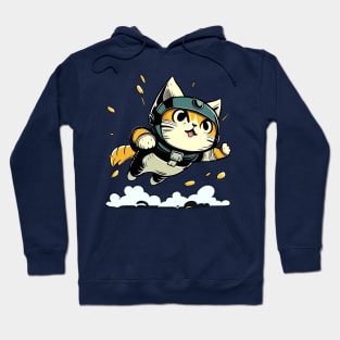 Superhero cat Hoodie